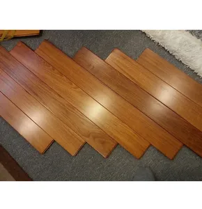 Plancher en bois d'acacia naturel haut de gamme 100%, teck, chêne, noyer, bois massif, prix bas