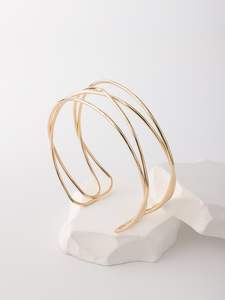 Modern Wear Metal <b>Bracelet</b> Designed For Daily Fashion Needs With Sleek Practical Construction - Product Image 2