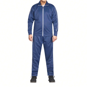 Traje cortavientos para hombre más vendido Ropa de invierno de diseño personalizado Tallas grandes Impermeable y Patrón sólido - Product Image 3