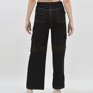 Pantalon cargo respirant au style unique, pantalon cargo de haute qualité pour femmes, vêtements de mode pour femmes, pantalon cargo - Product Image 3