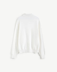 Camisa de punto de rayón y algodón transpirable de manga larga para hombre, de corte holgado con logo en la espalda, de Routine Vietnam - Product Image 6