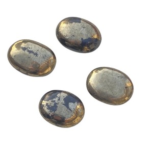 Piedras de Palma de pirita pulidas para Reiki o meditación y prosperidad disponibles a precio y calidad de exportación - Product Image 3