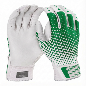 Guantes de Bateo de Béisbol de Cuero Reforzado de Alto Rendimiento Personalizados, Máxima Estabilidad de Agarre, Guantes de Bateo de Softbol Duraderos - Product Image 5