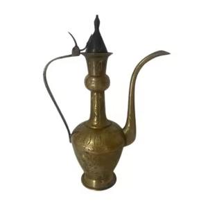 Dallah vintage de qualité supérieure pour la décoration du patrimoine arabe et la présentation de la chambre élégante - Product Image 2