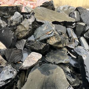 Pierre naturelle de haute qualité, obsidienne dorée brute, minéral brut pour la guérison, à vendre - Product Image 4