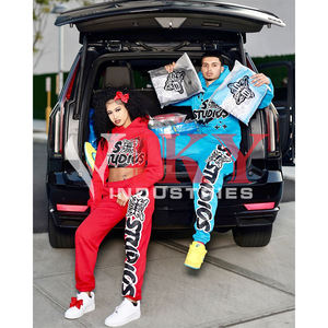 Chándales unisex para hombres pull over sweat suit logotipo personalizado chándal para hombres Sudadera con capucha conjuntos unisex Sudadera con capucha y pantalones conjuntos - Product Image 6