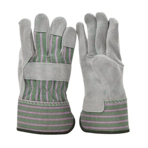 Gants de travail en cuir de marque personnalisée de haute qualité Gants de sécurité résistants à la chaleur du Pakistan Gants en cuir de la meilleure qualité - Product Image 4