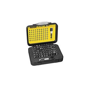 For Stanley 61 Piece 1/4'' Drive Bit Set (25mm) with <b>Magnetic</b> Bit-Holder and <b>Lock</b>-Ring Tool Sets - Product Image 1