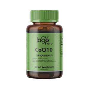Precio Directo de Fábrica, Fabricación por Contrato, Hecho en EE. UU., Marca Privada OEM, One Solution LLC, Suplemento Dietético CoQ10, 30 Cápsulas - Product Image 1