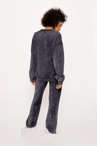 Ensemble de survêtements unisexes personnalisés avec logo, effet délavé, haute qualité, 100 % coton épais, survêtements de sport pour le printemps - Product Image 6