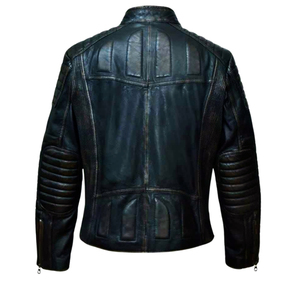 Veste en cuir pour homme de haute qualité, respirante, à séchage rapide, pour l'hiver, veste de moto, vêtements de moto durables, veste chaude - Product Image 2