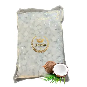 Meilleure vente de gelée de noix de coco séchée NATA DE COCO crue au sirop pour les dés de gelée et le pudding gratuit taille de forme régulière fabriqué au Vietnam