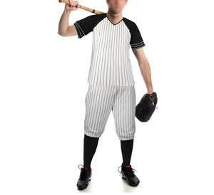 Maillots de baseball personnalisés de qualité supérieure en gros pour uniformes de baseball imprimés à motifs unis de bonne qualité - Product Image 4