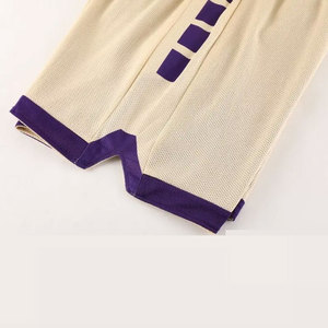 Uniformes de basket-ball de haute qualité, grande taille, respirants, antibactériens, design personnalisé imprimé, polyester/coton, vêtements de sport Bsci - Product Image 4