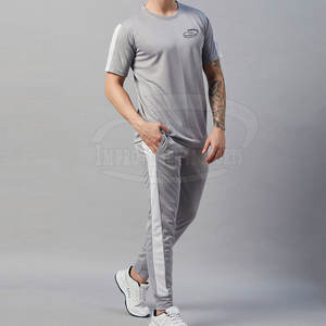 Conjunto de camisetas de punto informales de verano personalizadas más vendidas transpirable y ligero para adultos - Product Image 2