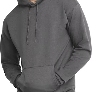 Hombres Ropa de invierno Sudaderas con capucha casuales Sudaderas con capucha de color sólido Ropa de moda Sudaderas con capucha ajustadas para hombres - Product Image 1