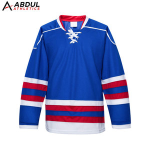 Tissu de maillot de hockey sur glace de haute qualité, coupe confortable, idéal pour les matchs de compétition et les séances d'entraînement - Product Image 1