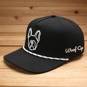 Casquettes de baseball personnalisées à 5 panneaux, snapback, sportives, imperméables, performance, gorras, chapeaux de golf, cordes, logo personnalisé, commande en gros - Product Image 2