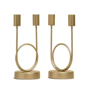 Candelero de Navidad plateado de aluminio sólido de alta calidad hecho a mano personalizable para centro de mesa de decoración elegante para el hogar - Product Image 5