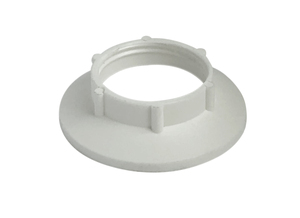 Anillo de sujeción blanco para portalámparas E14 (Solera 731) - Product Image 1