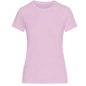 Vente en gros de t-shirts Boxy surdimensionnés 100% coton avec logo personnalisé, fabricant de t-shirts blancs Boxy rouge pour femmes/filles - Product Image 3