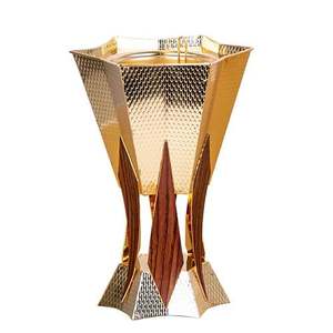 Quemador de incienso árabe de Metal en relieve con maceta Bakhoor de madera artesanal para decoración de Ramadán y Eid - Product Image 3