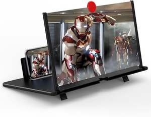 Amplificador de Pantalla para Teléfono 3D HD de 12 Pulgadas, Soporte Portátil para Teléfono Celular, Soporte de Aumento para Ver Películas, Videos y Juegos, Venta al por Mayor - Product Image 1