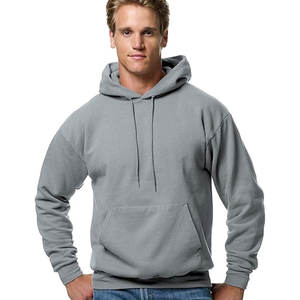 Venta al por mayor sudaderas con capucha French Terry logotipo personalizado bordado sudaderas con capucha sudadera - Product Image 3