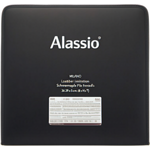 Carpeta de Archivos Alassio MILANO en Imitación de Cuero, Color Negro, Tamaño 36 x 29 x 5 cm (L x A x P) - Product Image 2