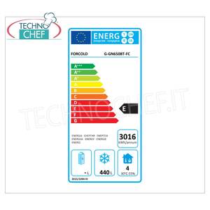 Equipo de Refrigeración Comercial para Cocina Forcold Clase E, Congelador con Temperatura de -18/-22 °C, Modelo G-GN650BT-FC - Product Image 2