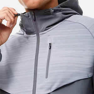 Ensembles coupe-vent pour hommes avec logo personnalisé en gros Survêtements vierges pour hommes Derniers vêtements coupe-vent pour hommes Vêtements d'hiver décontractés - Product Image 3