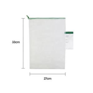 Bolsa de Red de Poliéster Reciclable Ecológica con Tamaño y Compartimentos Personalizables para Cosméticos, Juguetes y Promociones - Product Image 6