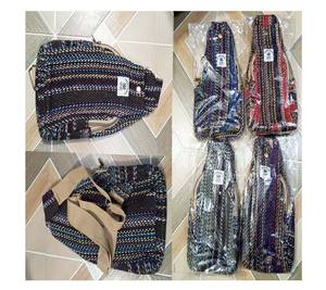 Mochilas de Pecho Unisex de Cáñamo y Algodón de Alta Calidad, Mochila Cruzada, Estilo Moderno, para Viajes, Precio al por Mayor, GC-BG-683 - Product Image 1