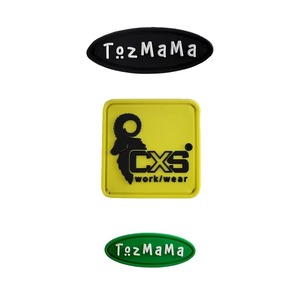 Parches de Goma PVC Impermeables Personalizados al por Mayor, con Diseños Impresos y Cosidos, para Marcas de Moda y Ropa - Product Image 4