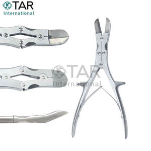 STILLE-Liston Cortadores de hueso curvo 10,5 "Instrumentos médicos ortopédicos Procedimientos quirúrgicos de corte Precio al por mayor Proveedor a granel - Product Image 2