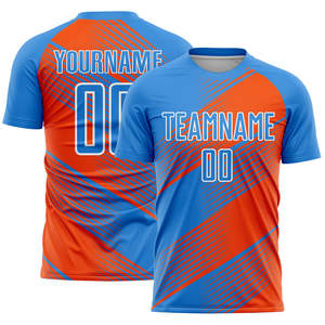 Sublimación camiseta de fútbol uniforme de club profesional hecho a medida ligero tela de secado rápido OEM al por mayor para equipos de fútbol - Product Image 3