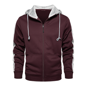 Ensemble à capuche en molleton de coton 100% pour hommes survêtement deux pièces décontracté pour vêtements d'hiver pour hommes - Product Image 3