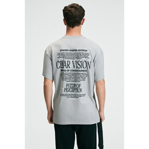 GRIMELANGE FEAST เสื้อยืดคอกลมแขนสั้นพิมพ์ลายผ้าฝ้าย 100% สำหรับผู้ชาย - Product Image 1