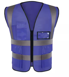 Veste de gilet de sécurité de construction pour hommes de haute qualité vente en gros personnalisée à bas prix vêtements réfléchissants avec logo personnalisé - Product Image 2