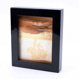 7 "immagine in movimento di arte della sabbia vetro quadrato 3D Deep <span class=keywords><strong>Sea</strong></span> Sandscape in Motion Display che scorre cornice di sabbia - Product Image 2