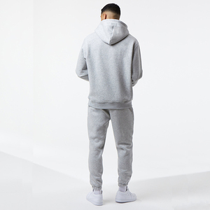 2025 logotipo personalizado de alta calidad Essentials Streetwear diseños de Sudadera con capucha de gran tamaño 300gsm peso pesado en blanco recortado Sudadera con capucha hombres - Product Image 4