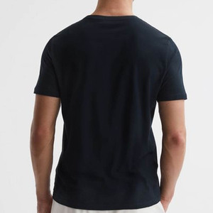 Alta calidad Cool Youth 220 gramos venta al por mayor camisetas personalizadas 100% algodón en blanco liso camisetas de hombre - Product Image 3