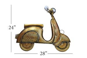 Escultura abstracta de aluminio independiente para exhibición de galería o acento de patio al aire libre con detalles de metal pulido - Product Image 2