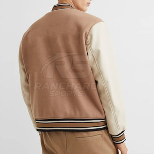 Chaqueta Letterman para Hombre, Corte Ajustado, Moderna, Cómoda, Estilo Urbano, Chaqueta Letterman para Hombre con Logotipo Personalizado Moderno - Product Image 2