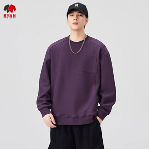 Sweat-shirt personnalisé pour homme, tissu confortable et respirant, impression de logo personnalisée - Product Image 1