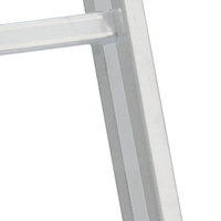 Échelle pliante en aluminium de qualité supérieure Elbe Industry turque, 2x5 marches, capacité de 150 kg, pour utilisation en extérieur et en entrepôt