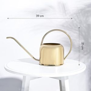 Golden Elegance The Luxe Watering Can For Your Garden Shimmering <b>Gold</b> A Stylish Watering Can For Plants - Product Image 5