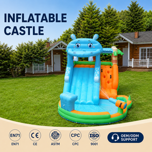 Cañón de Agua con Soplador de Bajo Ruido, Garantía de Calidad de Fábrica, MOQ 100 Piezas, Aspersor de Agua para Juegos de Verano, Castillo Inflable - Product Image 2