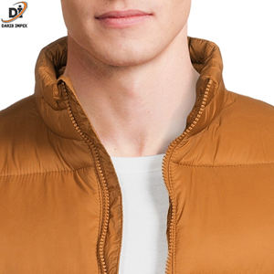Chaleco acolchado de invierno para hombre de alta calidad, transpirable, largo, sin mangas, bordado 3D, 100% algodón, sencillo, único - Product Image 4