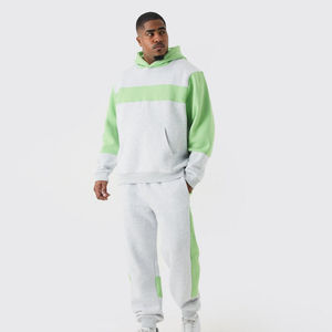 Vêtements de sport pour hommes ajustables et personnalisés, couleur contrastée, jogging, entraînement, nylon, survêtement pour hommes - Product Image 5